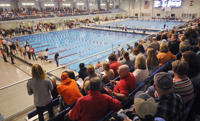 The District 10 swimming championships will return to the top-caliber facility at S.P.I.R.E. Institute near Geneva, Ohio, this weekend. [GREG WOHLFORD/ERIE TIMES-NEWS]