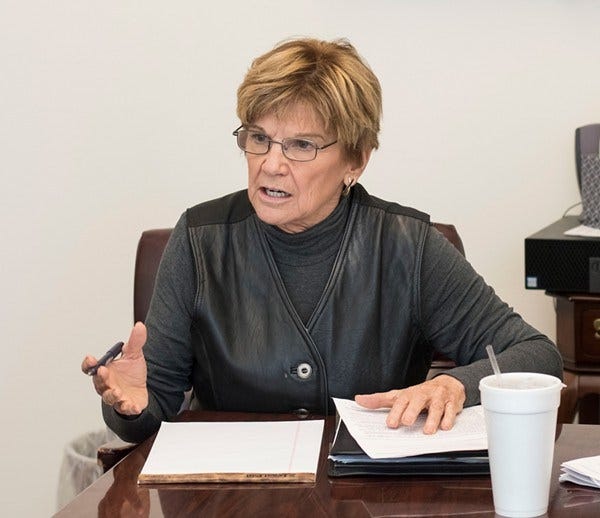 Department of Youth Services Director Betty Guhman has concedes that serious problems have existed at the Dermott youth detention facilities. [Brian Chilson/ANNN]