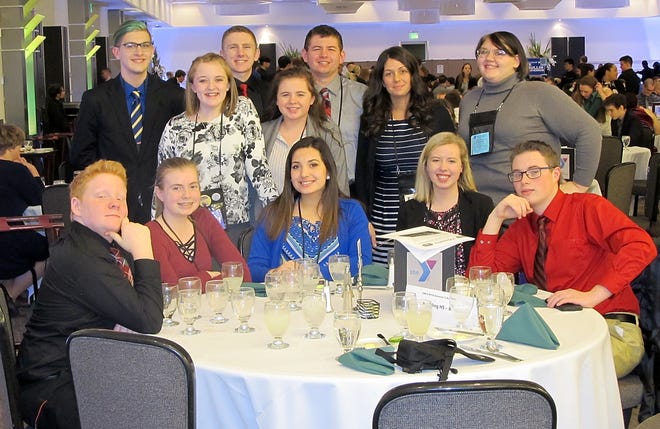 The Reading High School Youth in Government chapter recently traveled to Lansing for the annual state conference. [COURTESY PHOTO]