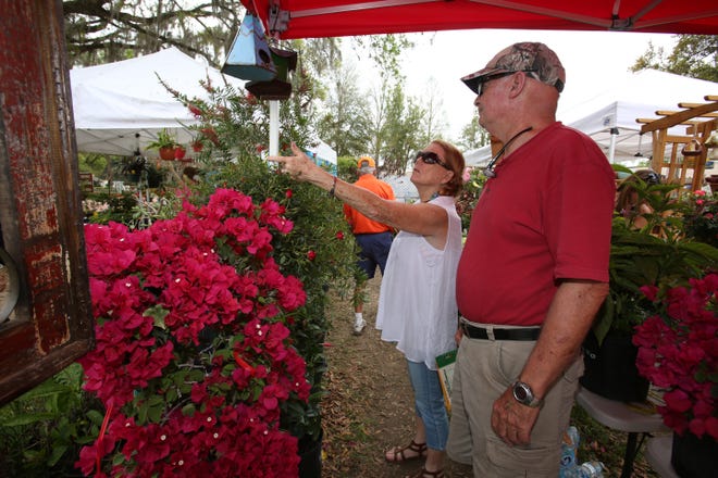 The Marion County Master Gardeners' Spring Festival usually attracts more than 7,000 people each year. This year's festival runs Saturday and Sunday. [Bruce Ackerman/File photo]