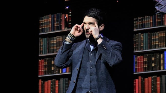Colin Cloud, The Deductionist, appears to read audience members’ minds in The Illusionists Live from Broadway. The show is at the Kravis Center through Sunday. Courtesy of The Illusionists