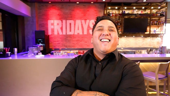 Erie resident Michael Resurreccion (nicknamed "Rez"), placed third in the TGI Fridays World Bartender Championship. [CONTRIBUTED PHOTO]