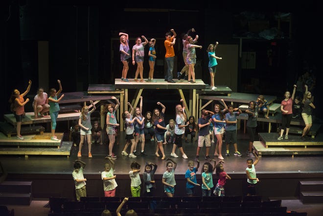 Cape Fear Regional Theatre holds several camps during the summer for aspiring actors. [Raul R. Rubiera/The Fayetteville Observer]