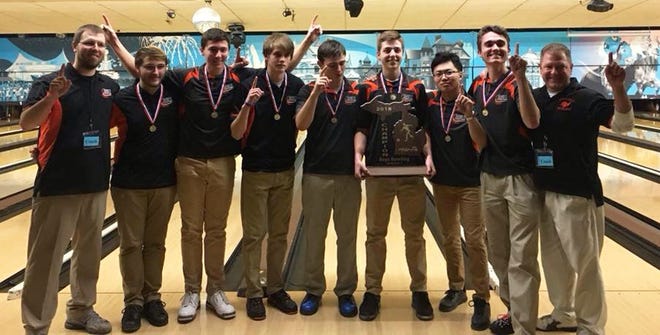 Jonesville is the MHSAA Division III state champion in bowling following an incredible run through the State Finals Tournament this past weekend. [COURTESY PHOTO]
