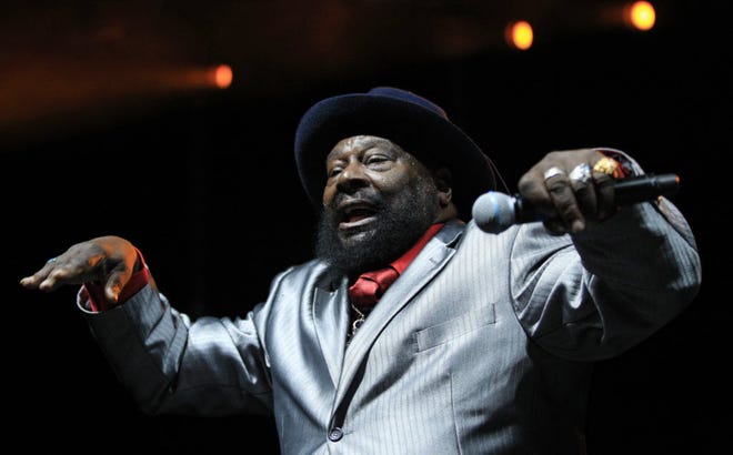Rock and Roll Hall of Famer George Clinton, seen in a 2012 photo, will bring Parliament Funkadelic to the Newport Jazz Festival. [AP Photo, file / Tony Dejak]