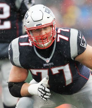 Nate Solder is leaving New England for a four-year, $62 million contract with the Giants.