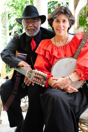 Sparky and Rhonda Rucker will perform together at the Gaston County Public Library at 7 p.m., March 15. [Photo courtesy of Pam Zappardino]