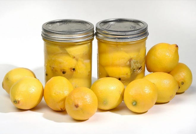 Preserved lemons can add flavor to many food items. [Jack Hanrahan/Erie Times-News]