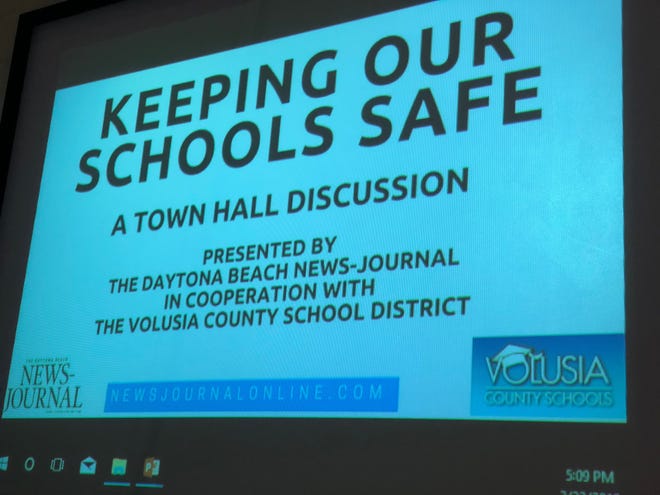 Watch live as The Daytona Beach News-Journal hosts a town hall on school safety from Mainland High School in Daytona Beach. [News-Journal/John Gallas]