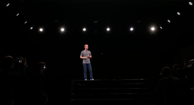 FILE- In this Feb. 21, 2016, file photo, Facebook CEO Mark Zuckerberg speaks during the Samsung Galaxy Unpacked 2016 event in Barcelona, Spain. Breaking more than four days of silence, Zuckerberg admitted mistakes and outlined steps to protect user data in light of a privacy scandal involving a Trump-connected data-mining firm. Zuckerberg posted on his Facebook page Wednesday, March 21, 2018, that Facebook has a "responsibility" to protect its users' data. (AP Photo/Manu Fernadez, File)
