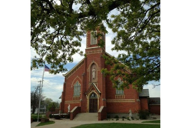 St. Charles Catholic Church in Newport (Monroe News file photo)