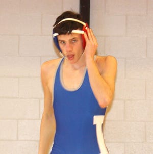 Alden Shields was selected as the Rams' most valuable wrestler this past season.

[File photo]