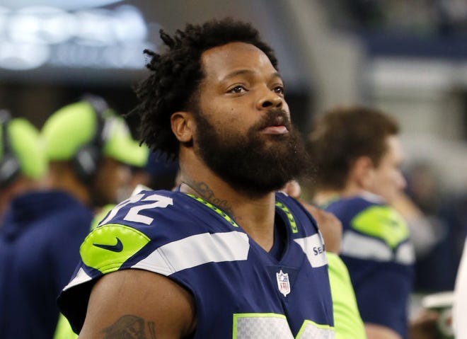 A Harris County, Texas, grand jury on Friday indicted Philadelphia Eagles defensive end Michael Bennett on a felony count of injury to the elderly for injuring a 66-year-old paraplegic who was working at NRG Stadium in Houston to control access to the field at Super Bowl 51. [AP Photo/Michael Ainsworth, File]