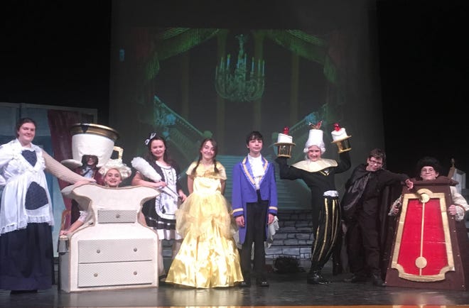 The cast of "Beauty and the Beast Jr."

[Courtesy photo]