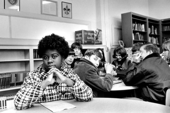 FILE - This undated file photo, location unknown, shows Linda Brown. Brown, the Kansas girl at the center of the 1954 U.S. Supreme Court ruling that struck down racial segregation in schools, has died at age 76. Peaceful Rest Funeral Chapel of Topeka confirmed that Linda Brown died Sunday, March 25, 2018. (AP Photo, File)