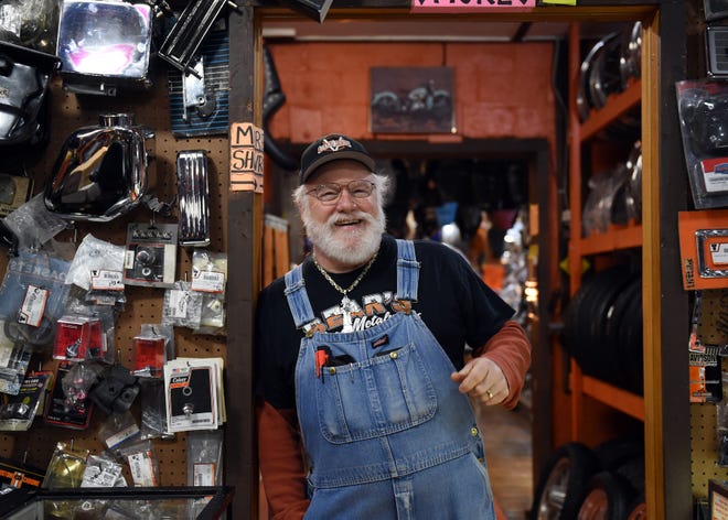 Bear's Vintage Metalworks is a specialty parts store in Ravenna with an expanded Motorcycle and Memorabilia Museum. Bear Oehler, co-owner with his wife, Sharon, for 39 years, has bcome known as the "Seat King" for his custom motorcycle seats.