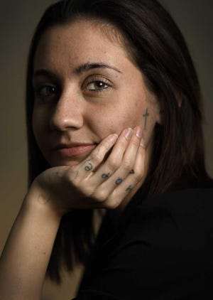 Alyssa Beck, 23, is a survivor of human trafficking and outspoke advocate for victims of trafficking. CBS 48 Hours is featuring Beck in an episode on Saturday night. [Bob Self/Florida Times-Union]
