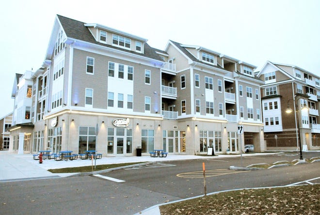 Work is to begin next month on the second phase of the Pinnacle North mixed-use project along Lakeshore Drive in Canandaigua. The first phase brought 135 residential units, over 90 percent of which are occupied, plus a brewery, salon and ice cream parlor. Retail space remains in the first phase. [JACK HALEY/MESSENGER POST MEDIA FILE PHOTO]