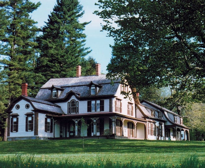 The home of 19th-century poet and journalist William Cullen Bryant in Cummington, Mass. [The Trustees of Reservations]