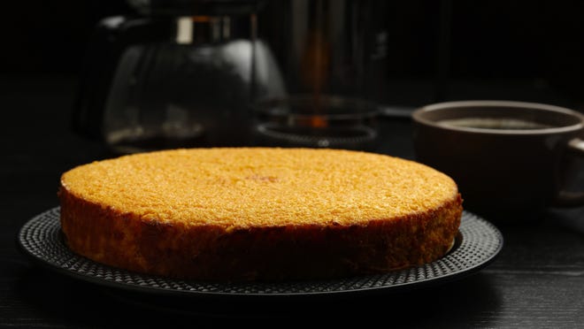 Ground almonds make up the base of this flourless cake, while clementines or oranges keep it moist. [E. Jason Wambsgans/Chicago Tribune/TNS]