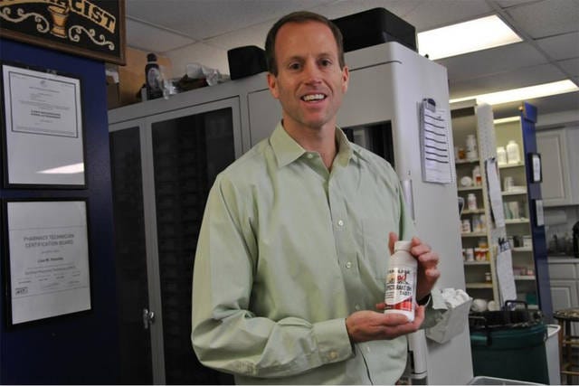 CRUSHING COLDS — Last year, Brad Carter said 5,000 bottles of Crud Crusher were sold over the counter and thousands more were sold via prescription. He said there are more than 100 doctors who prescribe it. (Makenaie Holland/StarNews)