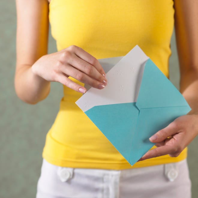 Columnist says it's OK to send get-well card, but otherwise give ex-girlfriend her space and don't keep trying to contact her. [Thinkstock photo]