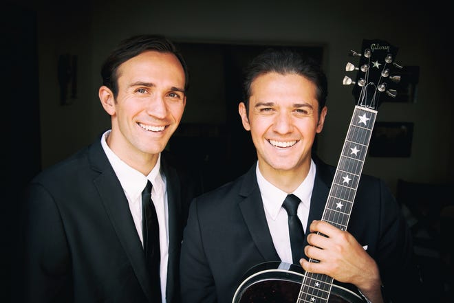 Brothers Dylan Zmed (left) and Zachary Zmed will perform at the Don Gibson Theatre on Thursday, April 5. [Dylan Zmed/Special to The Star]