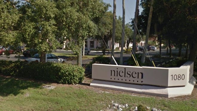 The Nielsen Diary Checking Center at 1080 Knights Trail Road, North Venice, will lay off 382 people on June 15, and 14 more by June 30, the company told the state. [IMAGE / GOOGLE INC.]