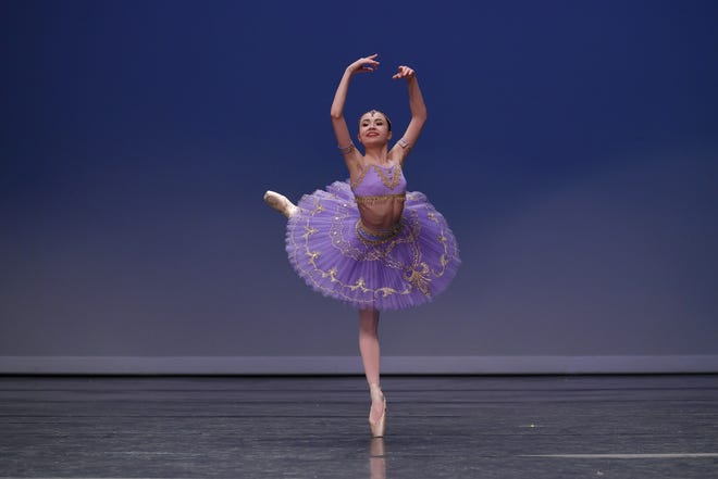 Adelya Gosmanova will be among the dancers competing this week at the Youth America Grand Prix New York City Finals. [PHOTO PROVIDED]