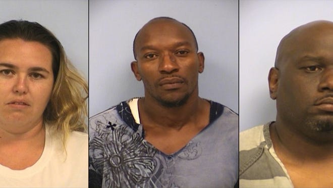From left: Janis Edwards, Krystal Haycock, Raymon Roberts, Terrance Clark and Latanya Britton. Authorities say they are some of the people arrested so far in connection to a prescription drug scheme in which 19 people received fraudulent prescriptions from an Austin Neurology and Sleep Associates employee.