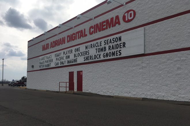 The movie theater on North Adrian Highway will be renovated this summer and remain open during the work.