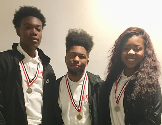 Three Groves High School students medal at leadership conference