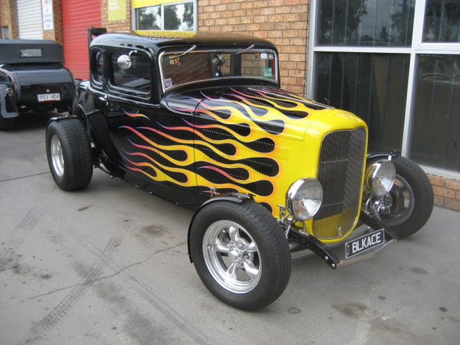 Custom hot rods and motorcycles will be on display Saturday at Arctic Edge Ice Arena. [PHOTO PROVIDED]