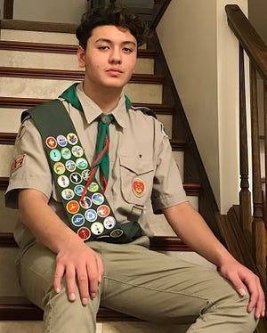 Addison Adili achieves Eagle Scout rank