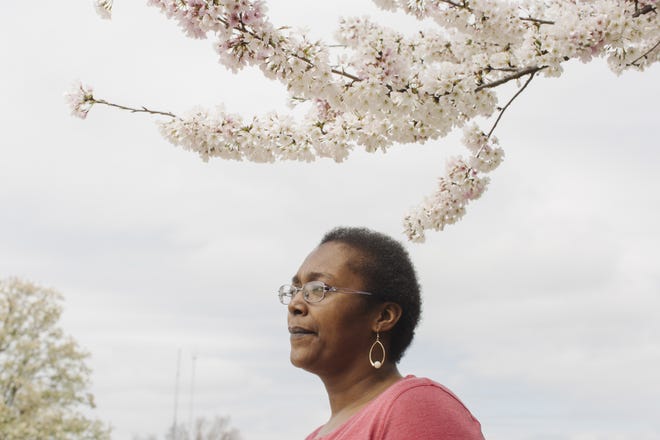 Candace Williams was evicted from a house in Richmond, Va., a city with one of the highest eviction rates in the country. A Princeton sociologist's team studied records for nearly 900,000 eviction judgments in 2016.  [Matt Eich / The New York Times]