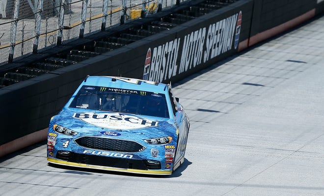This is the last season for Kevin Harvick's Fusion as Ford announced it's going with the Mustang in 2019. (AP Photo/Wade Payne)