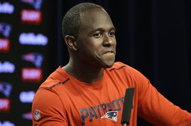 Matthew Slater met with the media on Tuesday.