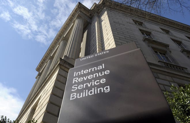 The IRS website to make payments went down on Tuesday, the deadline for filing returns, but payments are still due, according to the agency. [AP file / Susan Walsh]