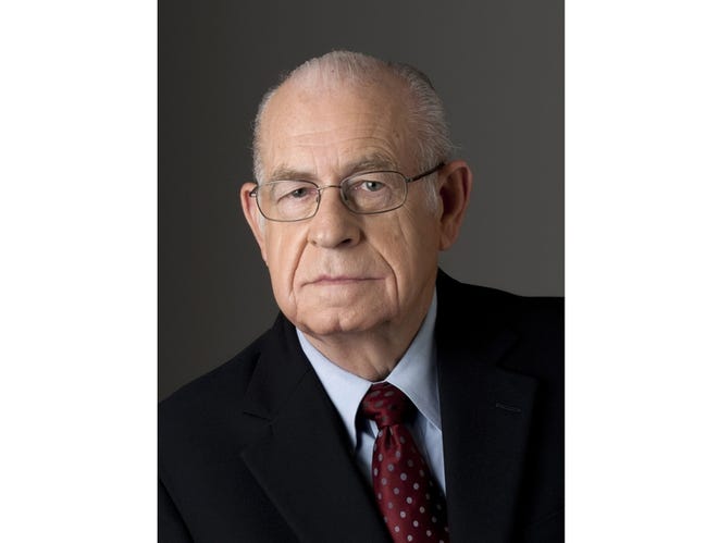 This 2010 image released by NPR shows newscaster Carl Kasell. Kasell, a signature voice of NPR who brought his gravitas to "Morning Edition" and later his wit to "Wait, Wait ... Don't Tell Me!" died, Tuesday, April 17, 2018, of complications from Alzheimer's disease in Potomac, Md. He was 84. (Doby Photography/NPR via AP)