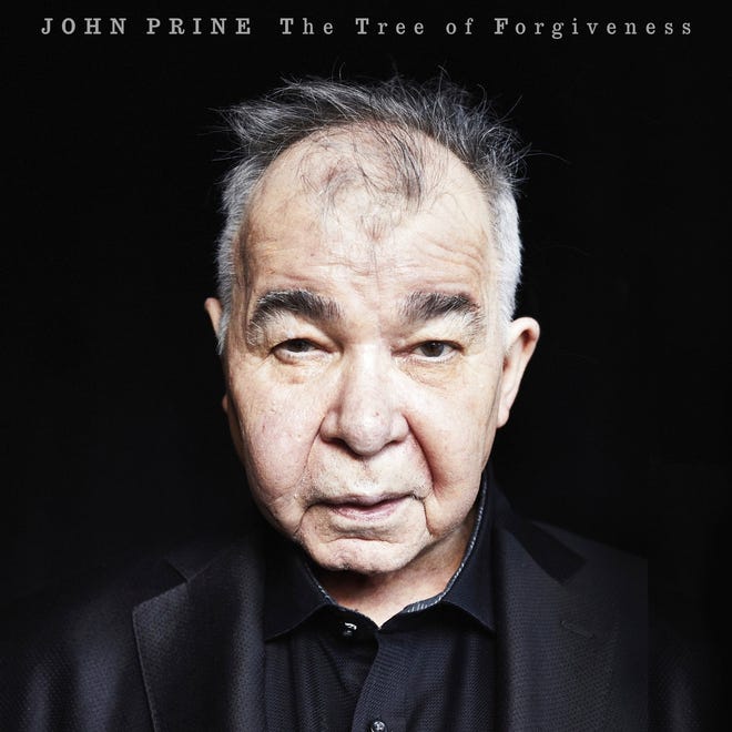 This cover image released by Oh Boy Records shows "Tree of Forgiveness," the latest release by John Prine. [Oh Boy Records via AP]