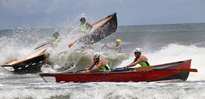 After hosting national lifeguard championships in Daytona Beach last year, Volusia County is hoping to draw more big sporting crowds to its beaches this summer with the open swim portion of the Pan American Masters Championship. [News-Journal Archives/David Tucker]