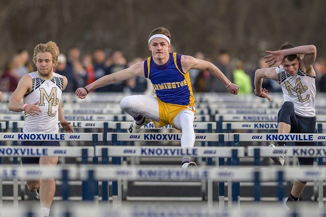 Record cold spring temps and expansive snowfall have made track and field meets a rare site in 2018. [MITCH COLGAN/WCI Sports]