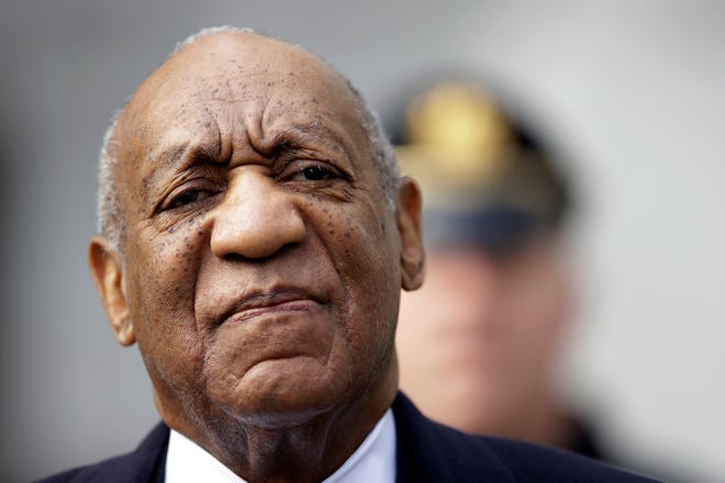 Bill Cosby arrives for his sexual assault trial, Wednesday, April 18, 2018, at the Montgomery County Courthouse in Norristown. (AP Photo/Matt Slocum)