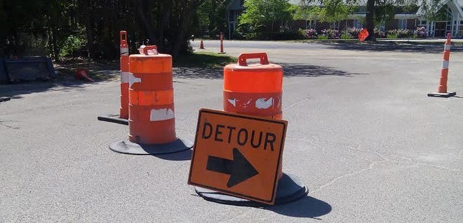Motorists in downtown DeLand can expect a detour at the intersection of New York and Clara avenues this weekend. [GateHouse Media]