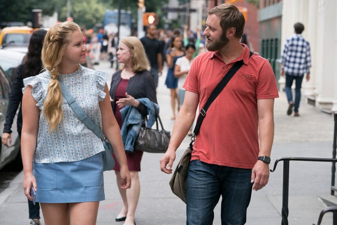 Renee (Amy Schumer) and Ethan (Rory Scovel) get to know each other. [STX]