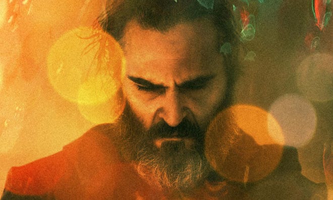 Joaquin Phoenix appears in a promotional image for Lynne Ramsay's "You Were Never Really Here." (Amazon Studios)
