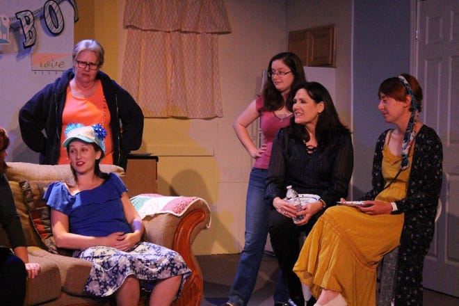The romantic comedy “9 Months,” written by Lake County resident Tom Kline, continues its run at Moonlight Players Theatre until May 6. “'Nine Months' is the story of a couple having their first child. It's really her (his ex-wife Patti Kline) story and my story,” Kline said. [SUBMITTED]