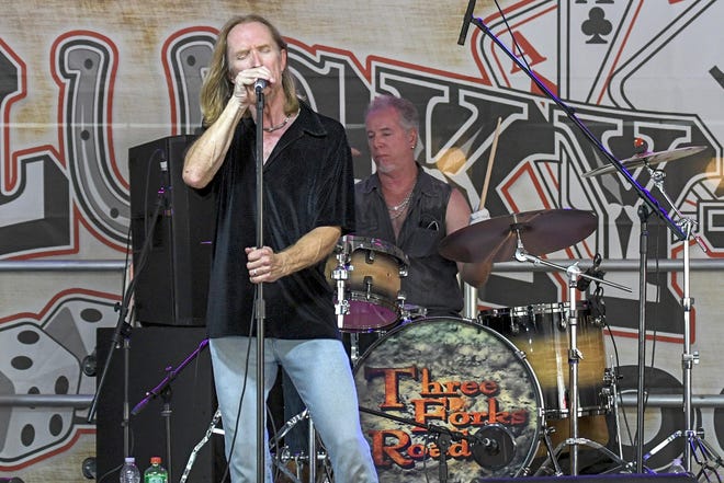 Three Forks Road will perform from noon to 4 p.m. Sunday at the Lucky-U Saloon at the 22nd annual Leesburg Bikefest. [Daily Commercial File]