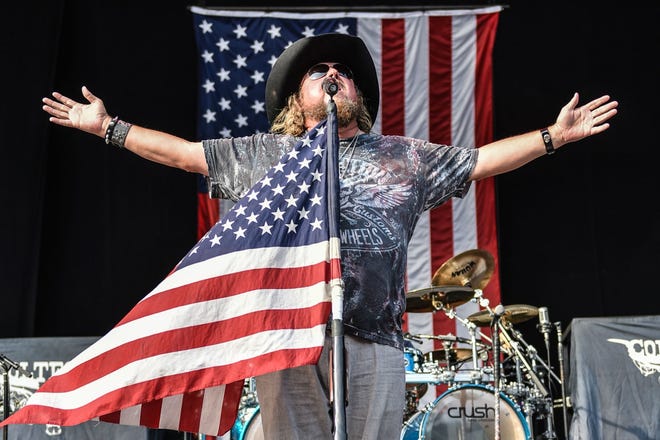 Rising "hick-hop" star Colt Ford will perform at 2 p.m. Sunday on the Towne Square stage. [tasteofcountry.com]