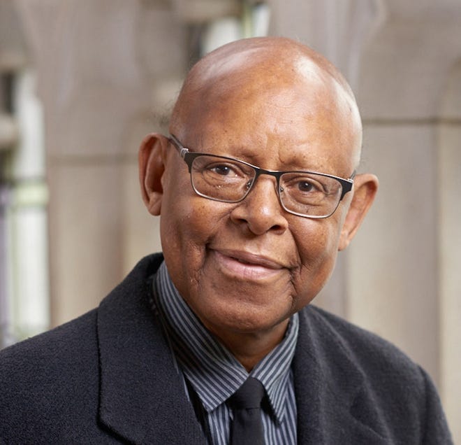 James Hal Cone of Union Theological Seminary, seen in 2017 [Courtesy of Filip Wolak / Union Theological Seminary]